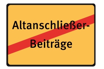 Altanschließer-Beiträge vorerst obsolet 