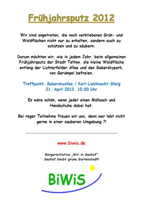 Flyer-Frühjahrsputz 2012